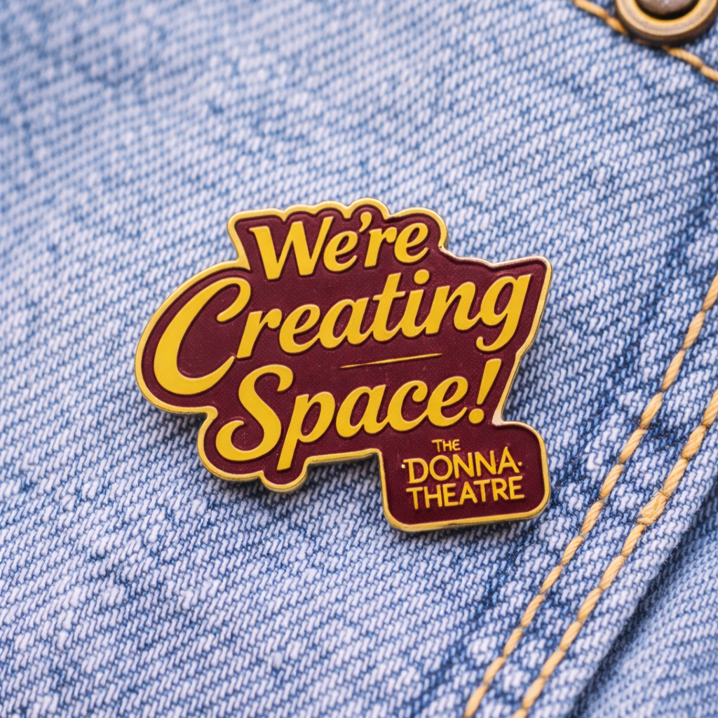Lapel Pin - We're Creating Space!
